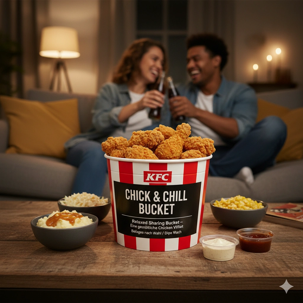 Kfc Buckets Menü Germany Preise 2026 mit Kalorien 18 Chick & Chill Bucket
