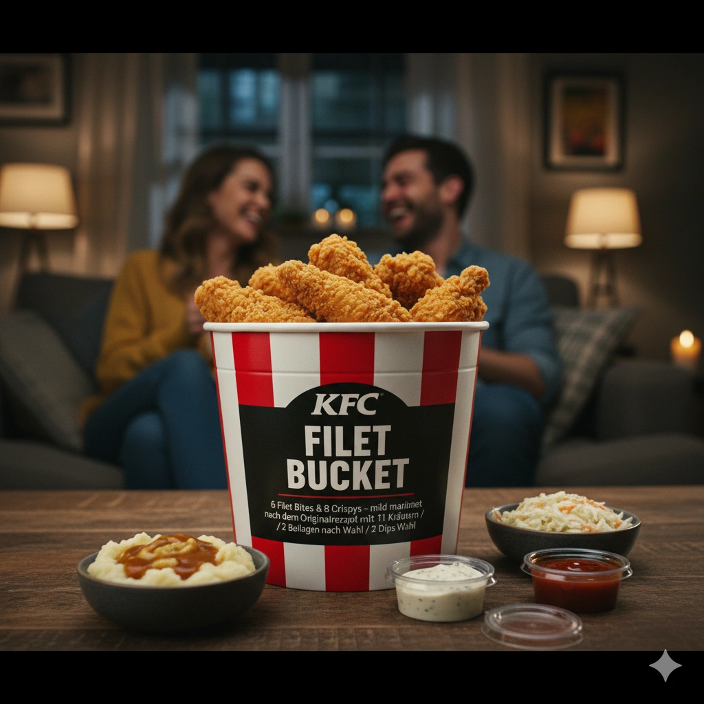 Kfc Buckets Menü Germany Preise 2026 mit Kalorien 17 Filet Bucket