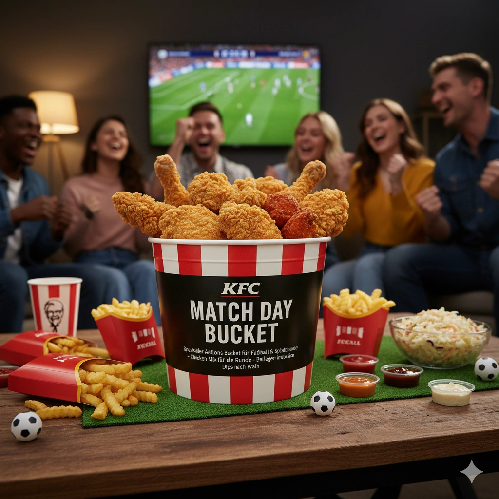 Kfc Buckets Menü Germany Preise 2026 mit Kalorien 8 Match Day Bucket